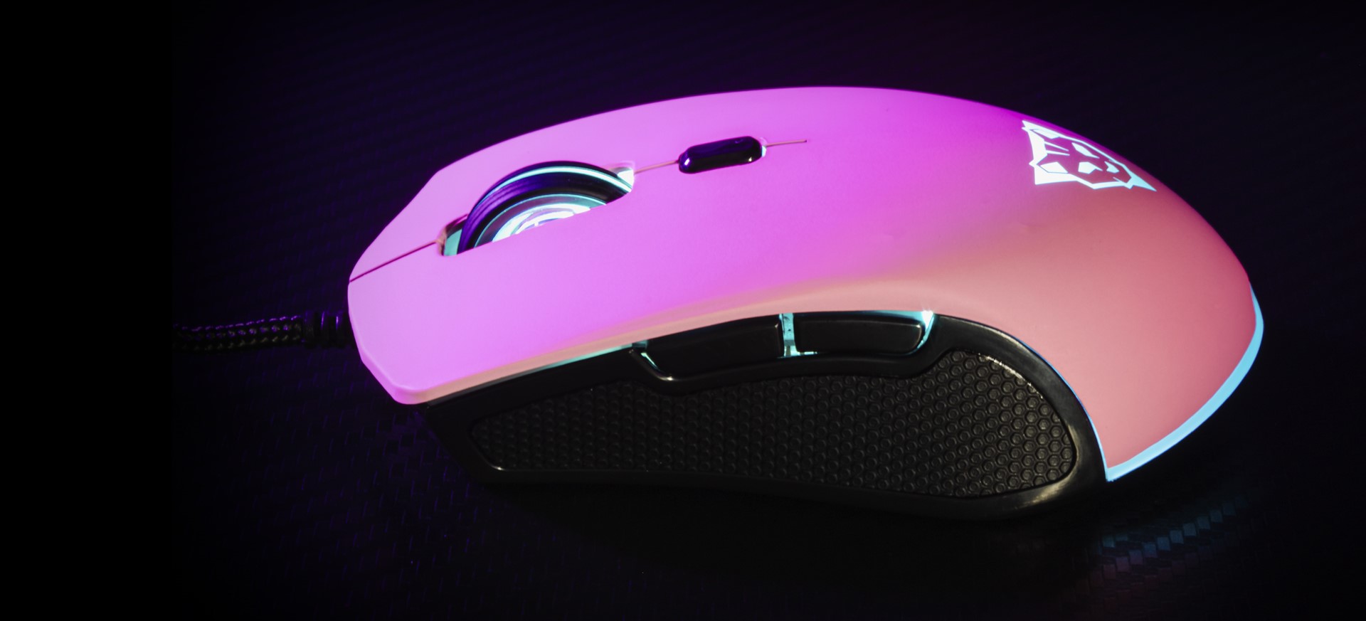 Mouse Gamer optico OCELOT RGB 3200DPI Alambrico 6 botones Rosa / Negro –  GRUPO DECME