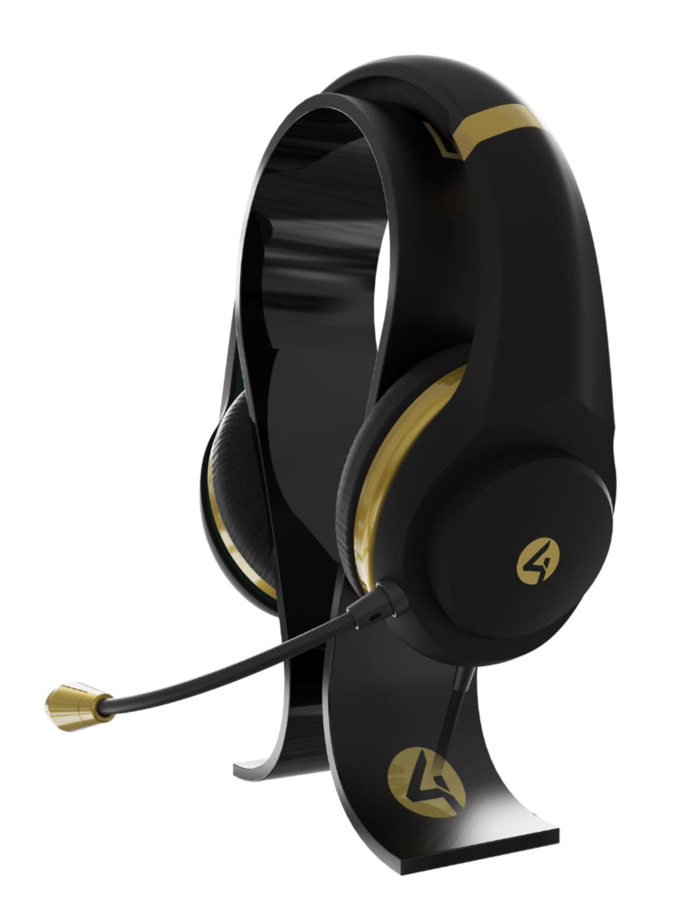 Auriculares 4Gamers XP-GOLDR-BLK-4G Auriculares Para Juegos 4Gamers XP-GOLDR-BLK-4G Color Negro-Dorado - XP-GOLDR-BLK-4G